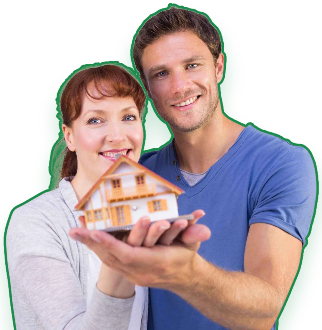 Beautiful family home with green lawn